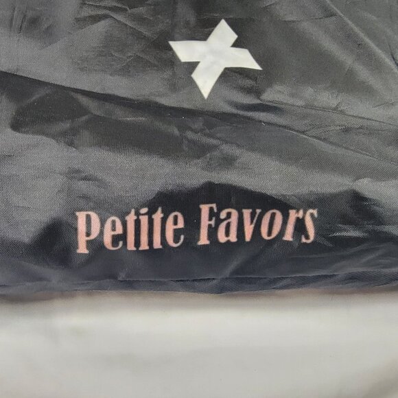 Petite Favor x Hello Kitty Black Large Tote Bag All Over Print Casual Storage - Picture 3 of 8